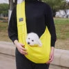 Portable Hands-Free Pet Chest Bag Outdoor Oxford Pet Carrier with Print Pattern Travel Shoulder and Pocket for Cat and Dog
