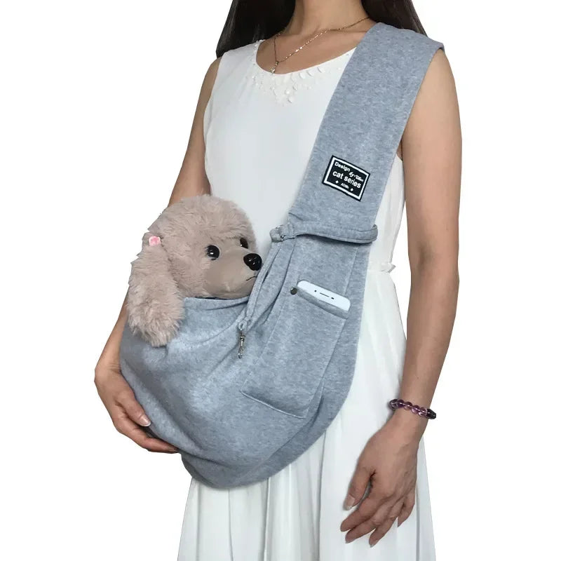 Comfortable Dog Bag Pet Out Crossbody Shoulder Bag Outdoor Travel Portable Cat Puppy Sling Bag Tote Pet Carrying Supplies
