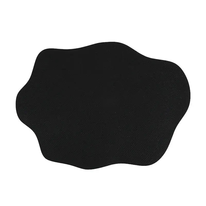 Small Fresh Cloud Style Pet Cat and Dog Diatomaceous Earth Feeding Mat/ Dirt Resistant and Splash Proof Cat and Dog Floor Mat